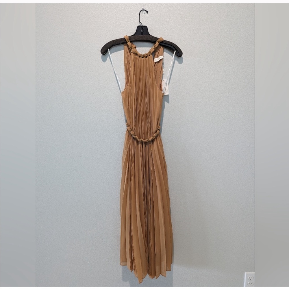 Zimmermann Sunray Pleated Midi Dress